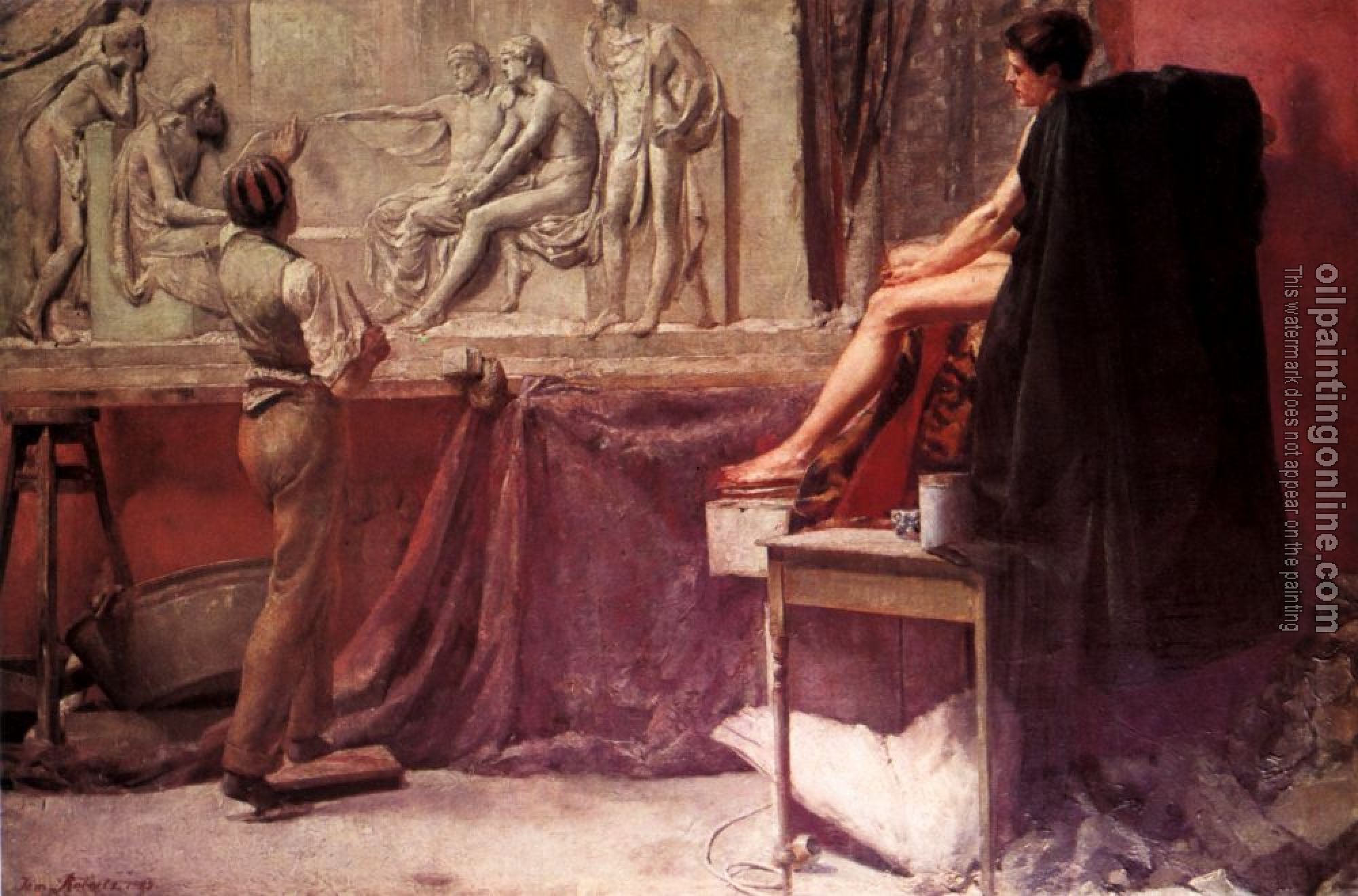 Roberts, Tom - The Sculptor's Studio